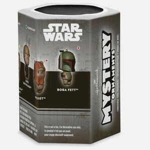HALLMARK SERIES 3 STAR WARS CHRISTMAS MYSTERY ORNAMENTS BOBA FETT ROTJ FIGURE